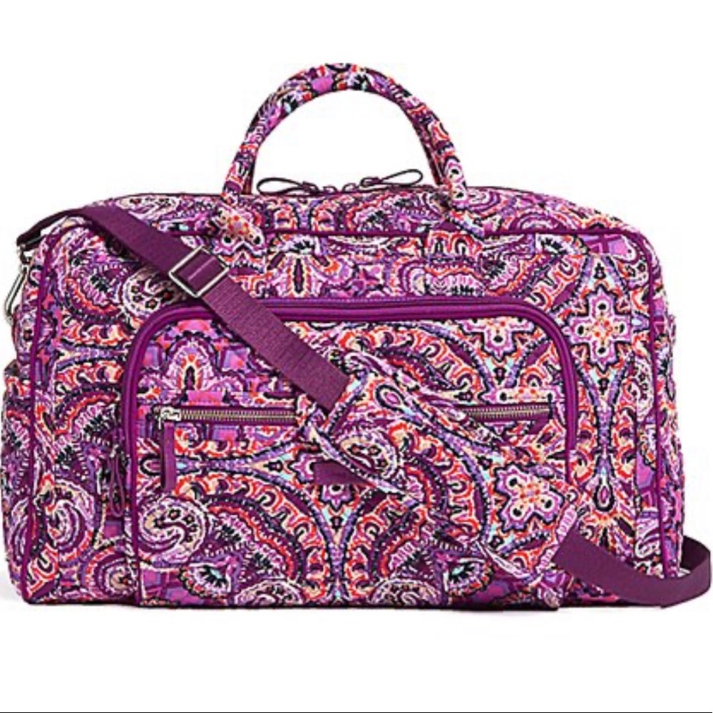 NWT Best Selling Vera Bradley Weekender Travel Bag - DREAM TAPESTRY